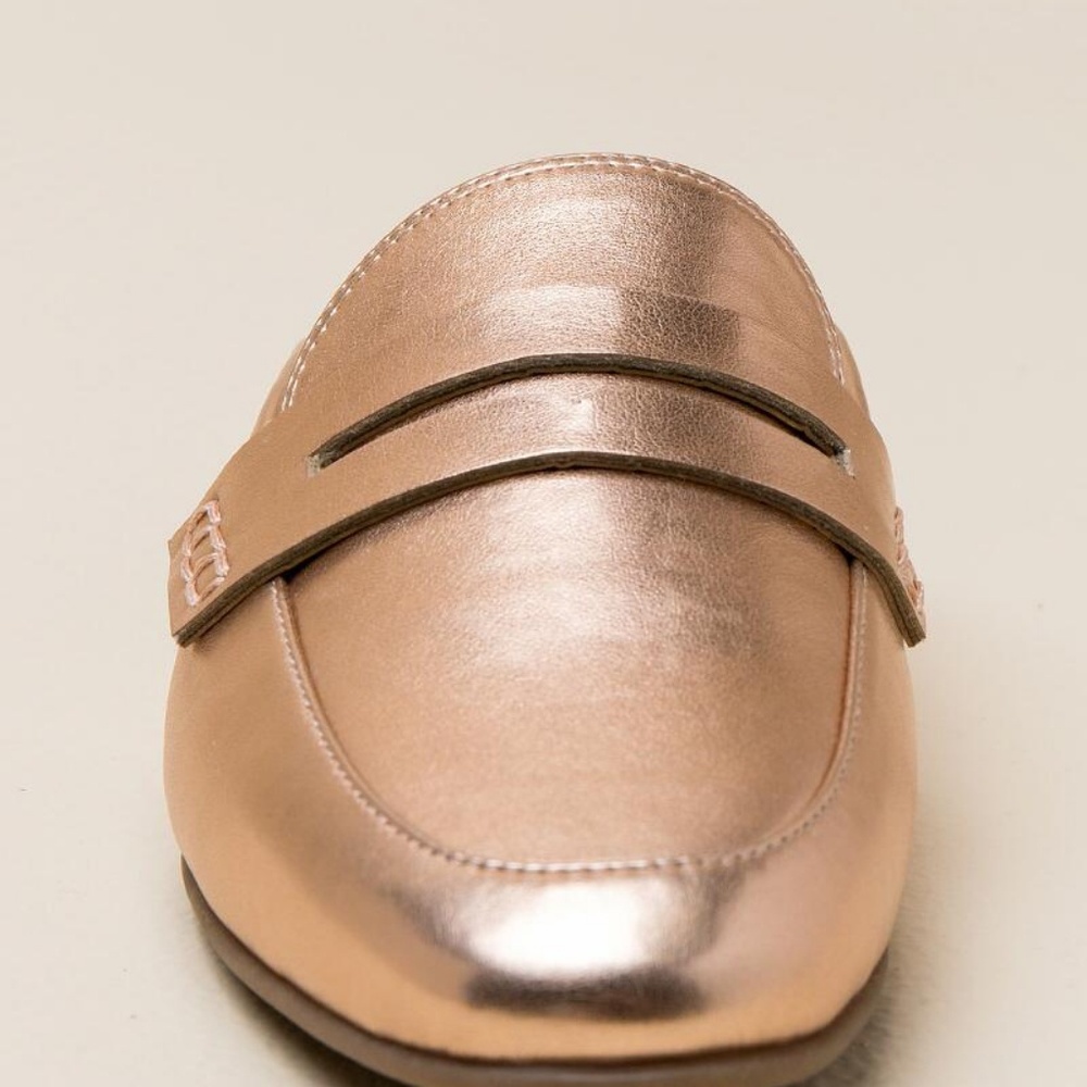 PAISLIE METALLIC MULE